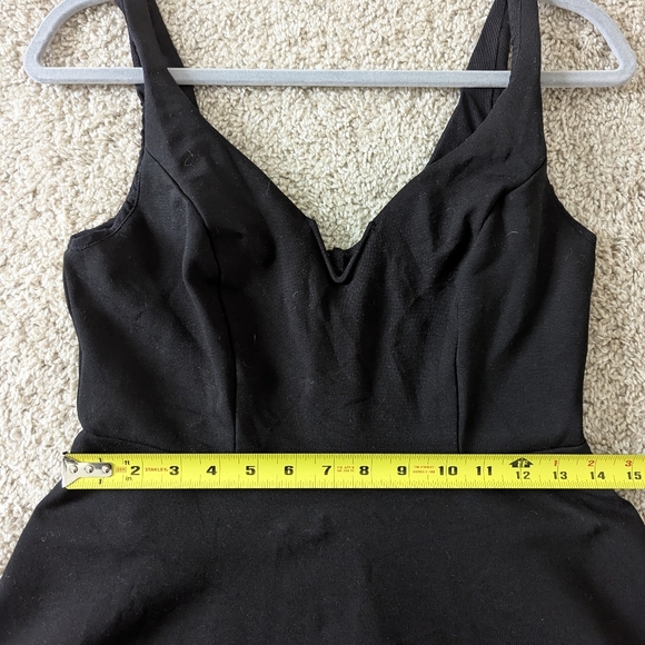 Kimchi Blue Heart of the Ocean Fit+Flare Mini Sweetheart Dress Black - Medium - Picture 7 of 10